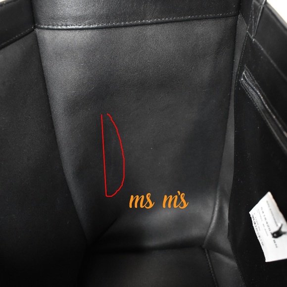 NWT BALENCIAGA Small Leather Logo Shopper Tote - Picture 8 of 8